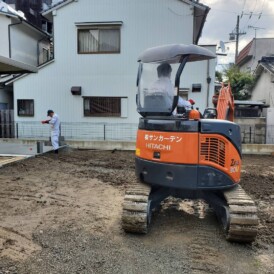 宍粟市山崎町車庫ガレージ工事