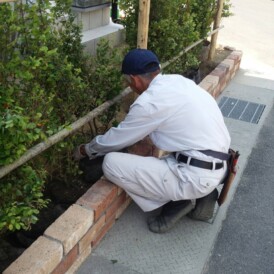 植栽工事　姫路市