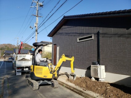 佐用町の外構工事