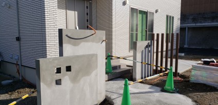 ブロック下地