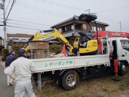 姫路市庭のリフォーム工事