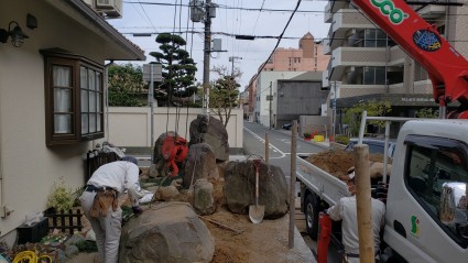 姫路市のお庭のリフォーム