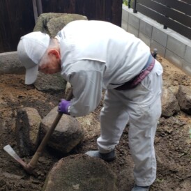 古民家再生の家｜坪庭リフォーム工事