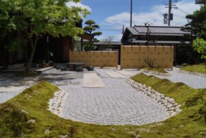 姫路市お庭リフォーム｜現代和風の枯山水の庭