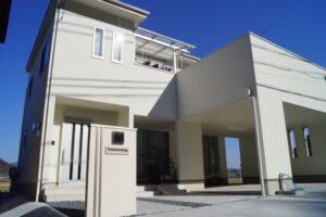 シンプルデザイン新築外構 たつの市K様邸