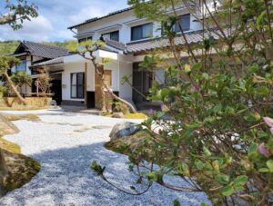 佐用町和庭リフォーム工事｜素敵な枯山水庭園で癒しの庭